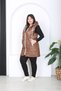 Women's Quilted Hooded Plus Size Vest - 6