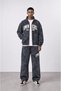 Men's Owners Washed Detailed Tracksuit Set Smoked