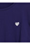 Two Mt Shop Quality Lcw Dream Blue Combed Cotton Patterned Long Sleeve Women's Pajama Set - 3