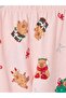 Printed Girls' Pajama Set (W6) - 5