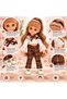 Fashion Doll for Kids with Long Hair, Stylish Plaid Outfit, Shoes & Accessories, Dress-Up Girl Doll for Pretend Play, Storytelling & Imaginative Role Play - 2