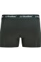 Jacsoho Solid Men's Boxer 3 Pack Cotton Comfortable - 5