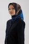 وشاح ناعم 1252 أزرق داكن برونزي - 2