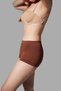 Night Brown Women's Boxer Gathering and Shaping Non-Marking Seamless Knitted Boxer 2001 - 4