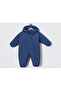 Baby Cosmonaut Zippered Hat and Coat - Astronaut Jumpsuit Indigo Blue - 2