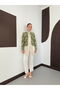 Women's Embroidered Tassel Jacket - 3