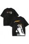 Unisex Colorful Oversize Shaula Printed T-Shirt Streetwear Comfortable Fit Daily Premium - 6