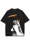 Unisex Colorful Oversize Shaula Printed T-Shirt Streetwear Comfortable Fit Daily Premium - 5