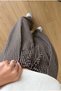Women's Brown Plaid Elastic Waist Pants - 6