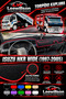 Isuzu Nkr Wide (1997-2005) Front Chest Panel Dashboard Protection Protective Cover Mat