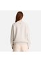 Brushed Back Chest Women's Beige Sweatshirt - 3