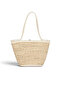 Beige Wicker/White Rope - 3