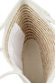 Beige Wicker/White Rope - 4