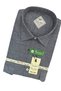 Men's Classic Wide Cut Flannel Patterned Double Pocket Long Sleeve Cotton Shirt - 2