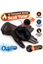 3 Button Detailed Full Touch Brown Waterproof Faux Leather Gloves -- Soft Fur Inside (Bitter Brown Color) Women's Gloves - 4