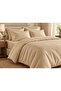 100% Cotton Satin 6-Piece Double Duvet Cover Set with Fitted Sheet – 83 Thread Count - 5