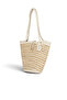 Beige Wicker/White Rope - 2
