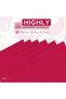 Luncheon Napkin, Ruby Red - 3