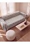 Modern Patterned Non-Slip Cotton Sofa Cover & Sofa Throw & Multi-Purpose Decorative Cover 170 X 310 - 3