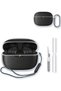 غطاء حماية ناعم من مادة TPU لسماعات JBL Wave Beam2 - غطاء واقي مضاد للصدمات مع سلسلة مفاتيح وحبل تعليق |   كوم.