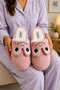 3-Piece Advantage Pack Plush Closed-Toe Slippers with Frog Figure - 2