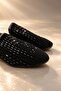 Luxury Women's Slippers with Stone Detail, Stylish Daily Home Slippers