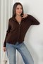 Women's Stand Collar 12-Button Knitwear Cardigan - 5