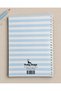 Snoopy A5 Spiral-Bound Lined Notebook 80 Sheets, 6 Pieces of 44 mm Badges, and 4 Pages of A4 Sticker Set - 7