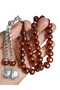 Original Squeeze Amber 11 mm Burnt Antique Prayer Beads Suitable for Daily Use - 4
