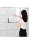 Ry Collections 60*30 .Cm White Marble Patterned Aluminum Plastic Wall Sticker Self-Adhesive - 2