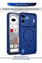 Nothing Phone (4b) 5G 2026 Soft Silicone Carbon Fiber Magsafe Protective Back Case Cover