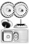 Çöpmak 8 cm Stainless Steel Kitchen Sink Drain Strainer Siphon Stopper Metal Strainer - 5