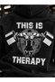 Unisex Gym Therapy Design Printed Sweatshirt - 4