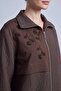 Women's Floral Embroidered Zippered Textured Jacket and Trousers Set 14541 - 3