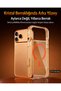 (Mika Magsafe) iPhone 17 Pro/18 Pro Magsafe Case Hard Mica (Non-Yellowing) Thin Slim Fit Cover Semi-Transparent - 5