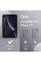غطاء سيليكون لآيفون XR، أسود - 2
