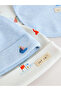 100% Organic Cotton Unisex Multiple Newborn Baby Hat/Bib Set Alyw80279 - 7
