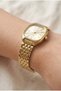 Luxury Looking Gold Women's Wristwatch |   23 mm Steel Cord - 3