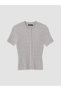 Alita City Lcw Vision Gray Knitwear Patterned Women's Cardigan with a Difference - 5