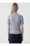 Alita City Lcw Vision Gray Knitwear Patterned Women's Cardigan with a Difference - 4