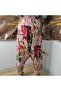 Authentic Village Salwar 100% Cotton Viscose Floral Patterned Comfortable Cut Women's Salwar with Net 36 Size 90 kg - 5
