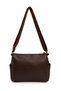 Sargın Women's Faux Leather Multi-Compartment Gold Zipper Daily Use Crossbody Bag - 3