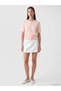 Alita City Lcw Everyday Pink Knitwear Plain Women's Cardigan with a Difference - 2