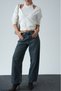 Women's Cream Double Collar Detailed Knitwear Sweater - 2