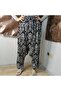 Authentic Village Salwar 100% Cotton Viscose Floral Patterned Comfortable Cut Women's Salwar with Net 38Size 100 kg - 4