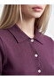 Esvab • Modern & Distinctive Devrik Roba Collar Women's Knitwear Cardigan - 5