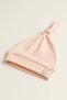 Unisex Baby 100% Cotton Interlock Knotted with My Friends Beanie Hat 0-6 Months - 2
