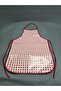 Red Gingham Waterproof Pvc Oilcloth Apron - 1 Piece 50 cm Apron |   Waterproof Apron with Piping - 2
