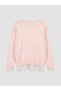 Alita City Lcw Studio Pink Lace Detailed Women's Knitwear Sweater - 6
