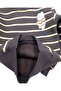 Boys' Striped 1-2-3-4 Years Old Winter 3 Threaded Ribbed 2-Piece Top and Bottom Tracksuit Set - 6